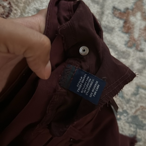 NWT angel kiss brown distressed shorts size 7 full button up - Picture 7 of 8